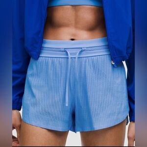 NWT Lululemon Fast and Free Airflow MR Run Short 3”